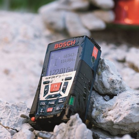 TELÉMETRO LÁSER GLM 250 VF BOSCH - Envío Gratuito