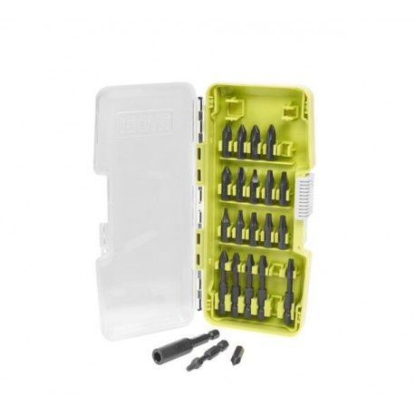 JUEGO DE PUNTAS PARA ATORNILLAR DE 22 PIEZAS RYOBI - Envío Gratuito