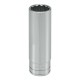 DADO LARGO 1/2" CUADRO 1/2" DE 12 PUNTAS - Envío Gratuito