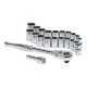 JUEGO DE DADOS PUNTA TORX 1/4" Y 3/8" 11 PIEZAS - Envío Gratuito