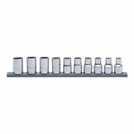 JUEGO DE DADOS 10 PIEZAS 1/2" - Envío Gratuito