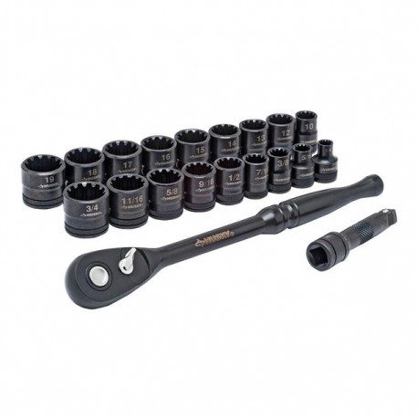 JUEGO UNIVERSAL MATRACA Y DADOS DE 3/8" 20 PZAS - Envío Gratuito