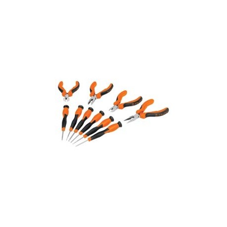PINZAS MINIATURA CON DESARMADORES 10PIEZAS - Envío Gratuito