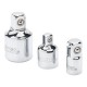 JUEGO DE ADAPTADORES 3 PIEZAS 1/4" Y 3/8" - Envío Gratuito