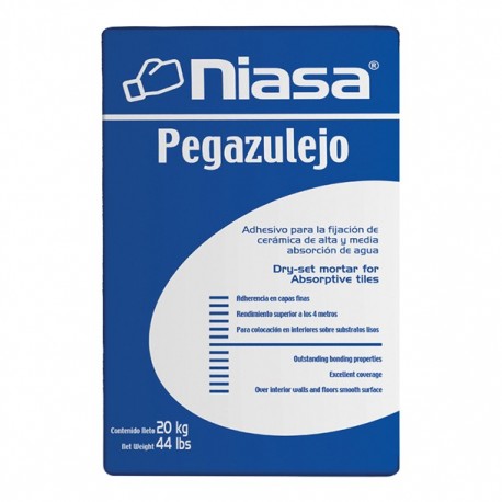 PEGAZULEJO BLANCO 20KG - Envío Gratuito