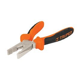 PINZA DE ELECTRICISTA MANGO BICOLOR 8" - Envío Gratuito