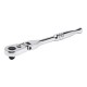MATRACA REVERSIBLE CON CABEZA FLEXIBLE DE 72 DIENTES DE 3/8" - Envío Gratuito