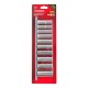 JUEGO DE DADOS LARGOS DE 3/8" METRICAS 10 PZAS - Envío Gratuito