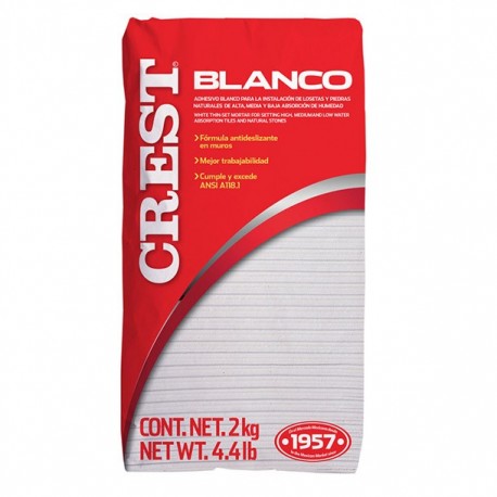 CREST BLANCO 2 KG - Envío Gratuito