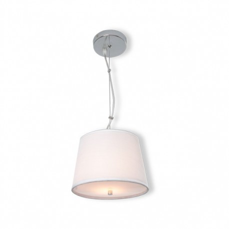 COLGANTE DE RED BLANCO 25 CENTÍMETROS 1 LUZ BLANCO - Envío Gratuito