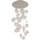 LUMINARIO COLGANTE 5 L GU10 CROMO/VIDRIO ARTELUCE - Envío Gratuito