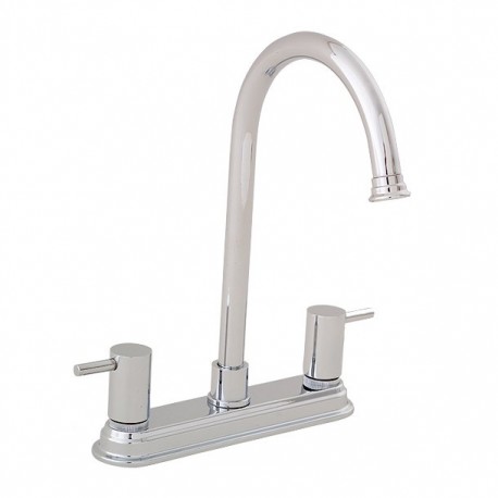MEZCLADORA PARA COCINA SOPHIA CROMO 8" - Envío Gratuito