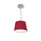 COLGANTE DE RED CHICO 1 LUZ ROJO 25 CENTÍMETROS. ROJO - Envío Gratuito