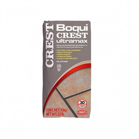 BOQUICREST ULTRA MAX PLATINO 10 KG CREST - Envío Gratuito
