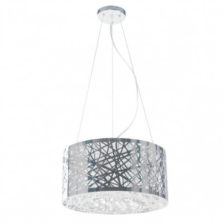 LUMINARIO COLGANTE ACERO Y VIDRIO 3 L G4 ARTELUCE - Envío Gratuito