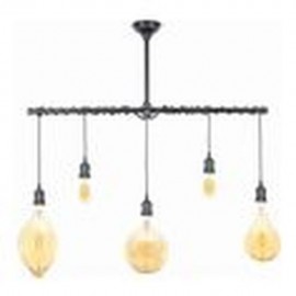 COLGANTE VINTAGE 5 LUCES - Envío Gratuito