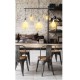COLGANTE VINTAGE 5 LUCES - Envío Gratuito