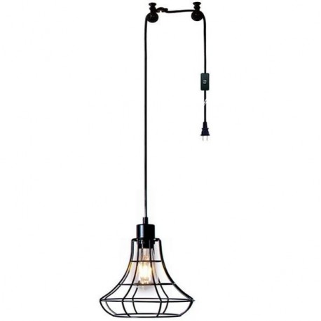 COLGANTE NEGRO VITIA DXC66 NEGRO - Envío Gratuito