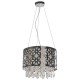 LUMINARIO COLGANTE METAL Y CRISTALES 9 L G4. ARTELUCE - Envío Gratuito
