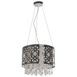 LUMINARIO COLGANTE METAL Y CRISTALES 9 L G4. ARTELUCE - Envío Gratuito