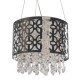 LUMINARIO COLGANTE METAL Y CRISTALES 9 L G4. ARTELUCE - Envío Gratuito