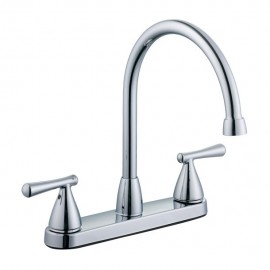 MEZCLADORA COCINA HIGHLAND NÍQUEL - Envío Gratuito