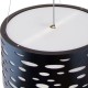 COLGANTE CHOCOLATE 1 LUZ 17 CM - Envío Gratuito