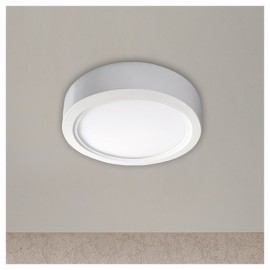 LUMINARIO LED DE SOBREPONER P/TECHO BLANCO 18W - Envío Gratuito