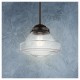 COLGANTE DE VIDRIO  LUZ DECOR LIVING - Envío Gratuito