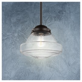 COLGANTE DE VIDRIO  LUZ DECOR LIVING - Envío Gratuito