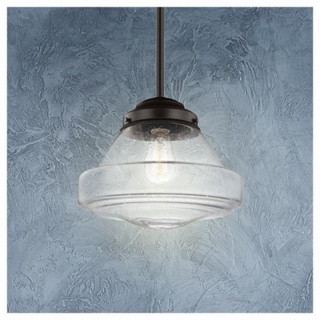 COLGANTE DE VIDRIO  LUZ DECOR LIVING - Envío Gratuito