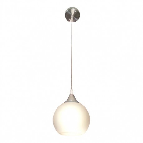 COLGANTE INTERIOR BOLA BLANCA - Envío Gratuito