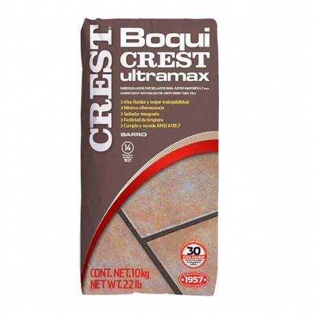 BOQUICREST ULTRA MAX BARRO 10KG CREST - Envío Gratuito