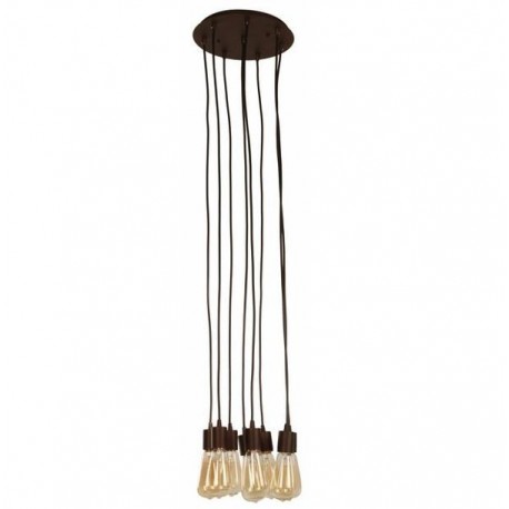 COLGANTE ANTIQUE 8 LUCES - Envío Gratuito