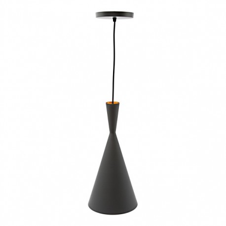 CANDIL ALUMINIO ANOD 1XE26 NEGRO MATE - Envío Gratuito