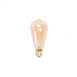 FOCO DECORATIVO GOTA FILAMENTO DE CARBONO 40 W - Envío Gratuito