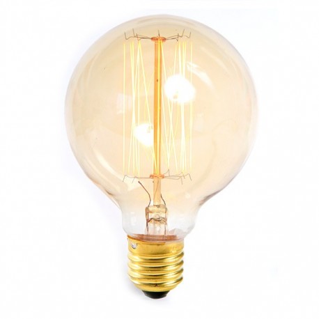 FOCO DECORATIVO GLOBO FILAMENTO DE CARBONO 40 W - Envío Gratuito