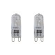 2 PACK FOCO HALÓGENO G9 NON-DIM LC - Envío Gratuito