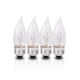 FOCO INCANDESCENTE VELA 40W 4 PIEZAS - Envío Gratuito