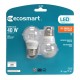 FOCO LED MINI GLOBO 5 W LUZ AMARILLA 2 PIEZAS - Envío Gratuito