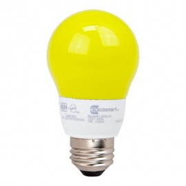 FOCO LED A15 5W COLOR AMARILLO 1 PIEZA - Envío Gratuito