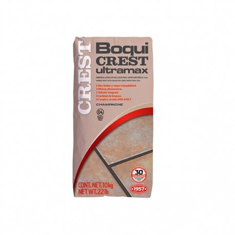 BOQUICREST ULTRA MAX CHAMPAGNE 10 KG CREST - Envío Gratuito