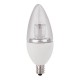 FOCO LED VELA E12 5 W LUZ AMARILLA 2 PIEZAS - Envío Gratuito