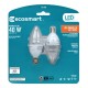 FOCO LED VELA E12 5 W LUZ AMARILLA 2 PIEZAS - Envío Gratuito
