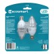 FOCO LED VELA E12 5 W LUZ AMARILLA 2 PIEZAS - Envío Gratuito