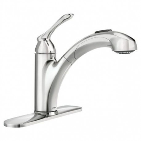 MEZCLADORA MONOMANDO PARA COCINA ROCIADOR EXTRAÍBLE BANBURY CROMO - Envío Gratuito