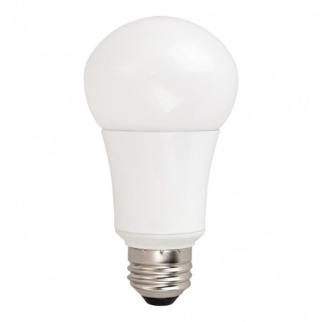 FOCO LED A19 8W LUZ AMARILLA 2 PIEZAS - Envío Gratuito