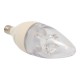 VELA LED 3W E12 B13 AMARILLA - Envío Gratuito