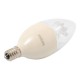 VELA LED 3W E12 B13 AMARILLA - Envío Gratuito