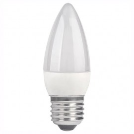 FOCO LED VELA E26 5 W LUZ AMARILLA 2 PIEZAS - Envío Gratuito